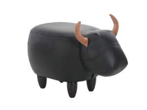 Animal stool toro nero