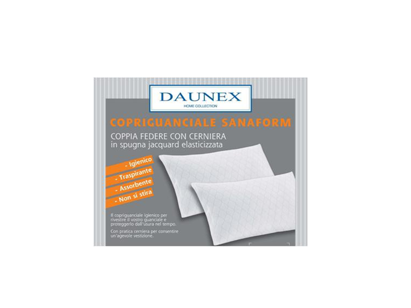 Coppia copriguanciali sanaform con cerniera - Daunex