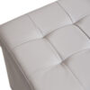 Cube plain color 38x38x38 grigio perla