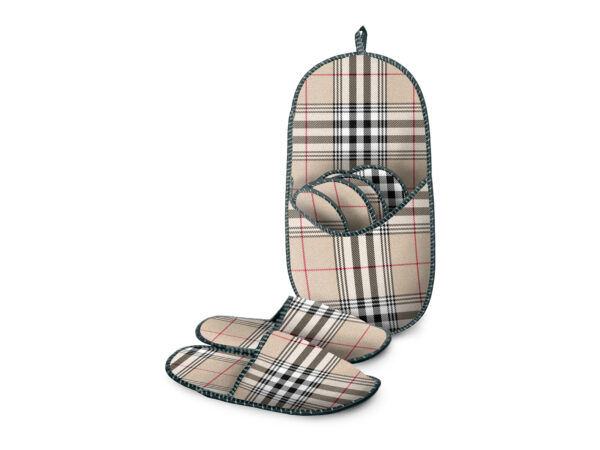 Ciabattone set family boston col. naturale