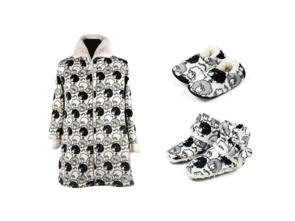 Vestaglia e accessori flannel dis. lolly