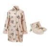 Vestaglia flannel dis. racoon