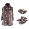 Vestaglia e accessori flannel dis. funny