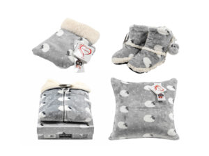 Vestaglia e accessori flannel dis. sheep