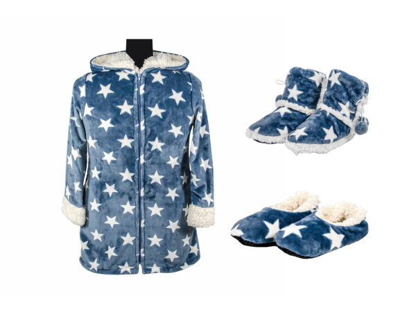 Serie morbidotto flannel dis. star
