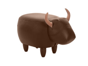 Animal stool toro marrone