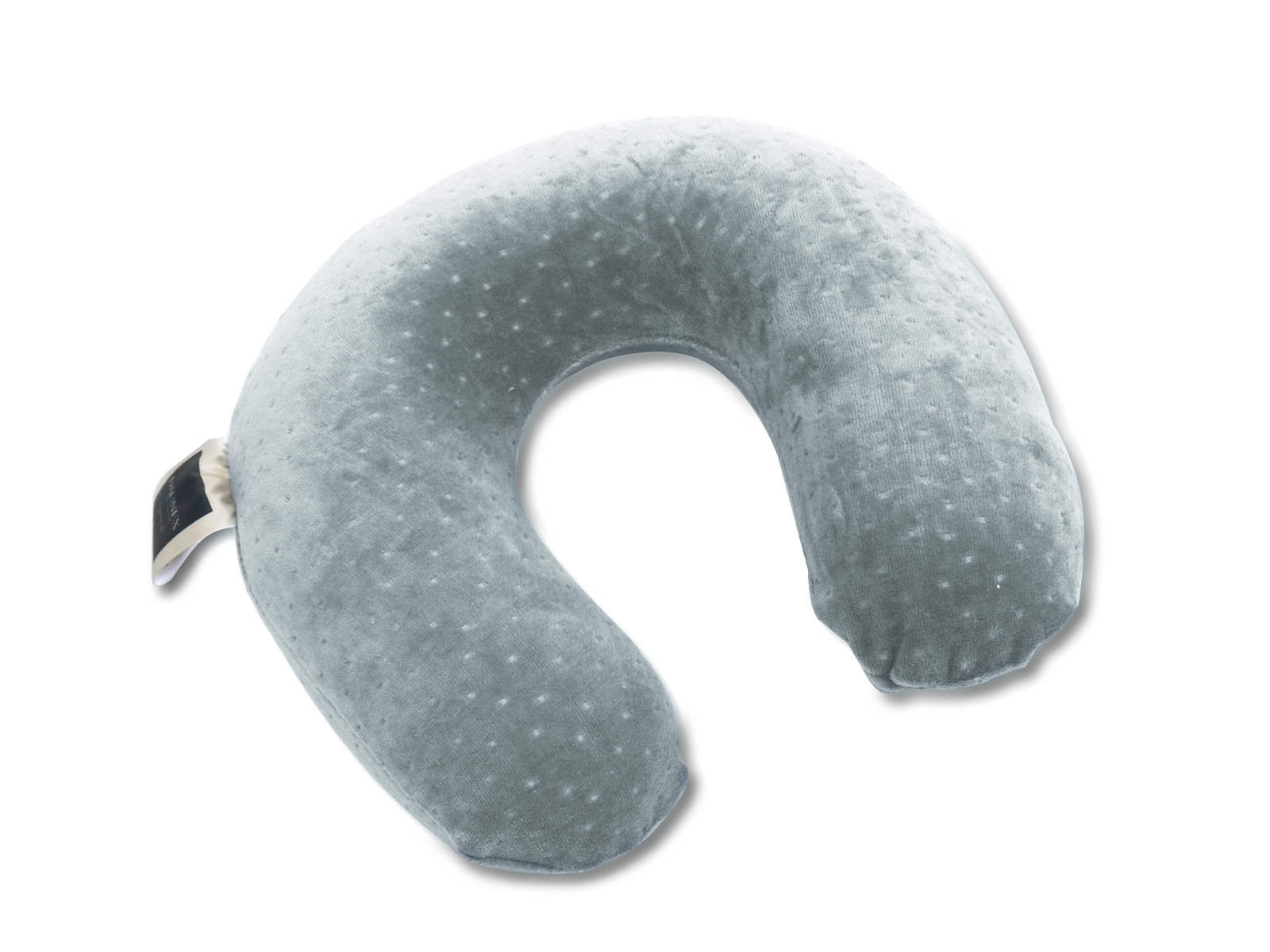 Daunex Supporto Cervicale Memory Foam A U - 30x33x11 Cm, Bianco, Federa In Cotone