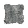 Federa cuscino fur melange 45x45 cm v.grigio