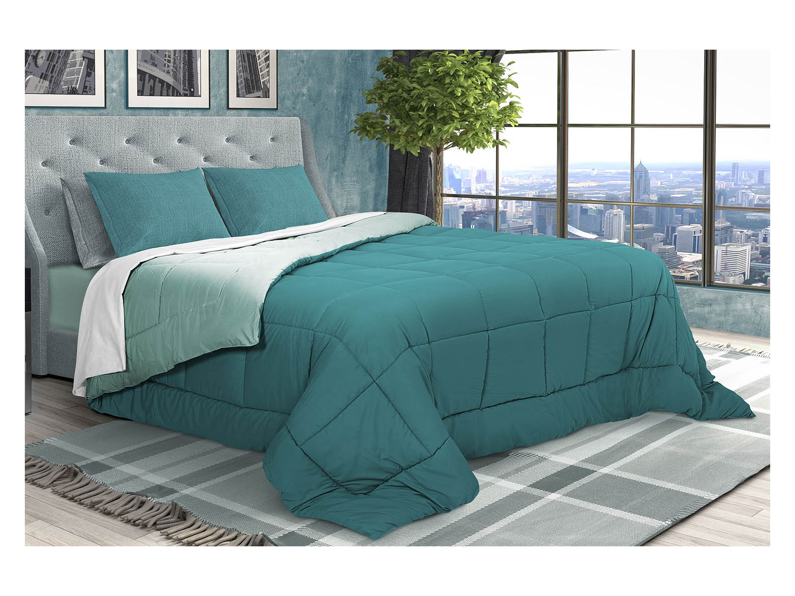 Corda Per Cavalli HKM Con Moschettone - 180 Cm, Colore Turchese/Acqua | Polipropilene Resistente E Maneggevole - Foto 8