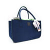 Plaid chester / felt bag