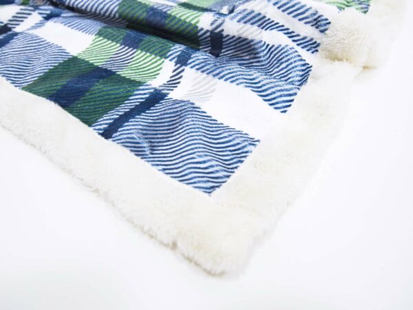 Plaid chester / felt bag