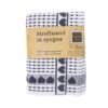 Strofinacci spugna dis.cuoricino 50x70 col.grigio