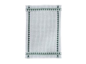 Strofinacci spugna dis.cuoricino 50x70 col.verde