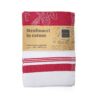 Strofinacci dis.ortolano 50x70 col.rosso