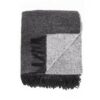 Plaid raffaello in morbido mohair con frange