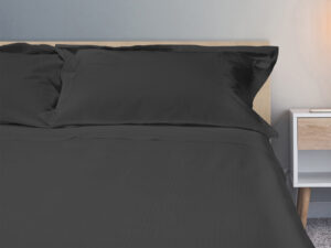 Completo lenzuola seersucker no stiro