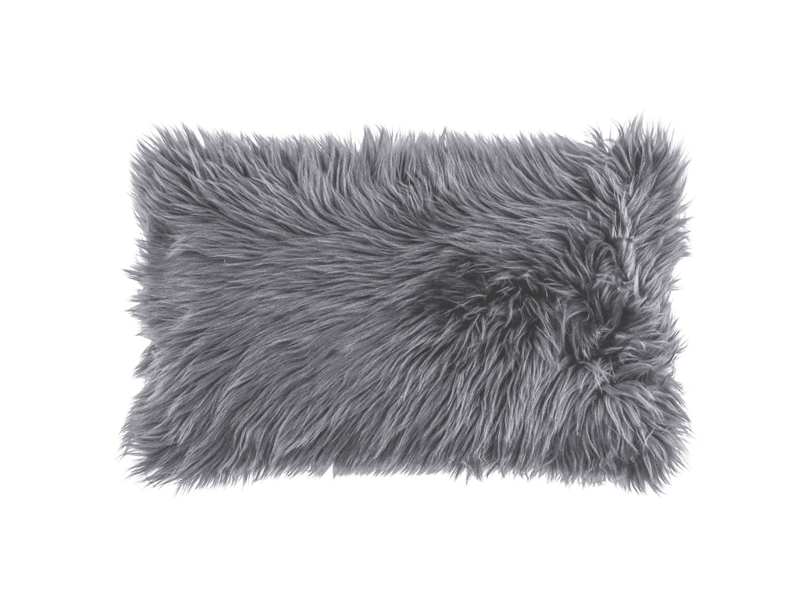 Uhomy Confezione da 2 federe per cuscino in morbido peluche bianco, 45,7 x 45,7 cm, lussuose federe quadrate in finta pelliccia per divano letto, con cerniera, 45 x 45 cm, decorazione per