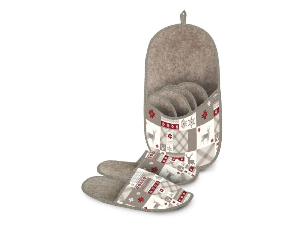 Ciabattone set family canazei tortora