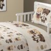Completo lenzuola/copriletto baby dis.orsacchiotti