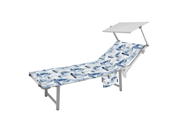 Copri-lettino microvelour dis. antartic