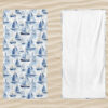 Telo mare microvelour 100x180 antartic
