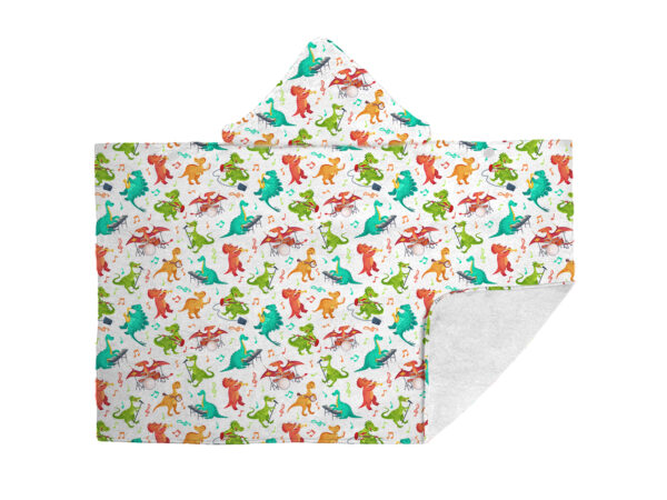 Telo mare kids microvelour c/cappuccio imb.c