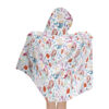 Telo mare kids microvelour c/cappuccio imb.c