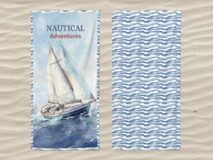 Telo mare compact dry dis.adventures 100x170
