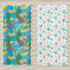 Telo mare compact dry dis.mare blu 100x170