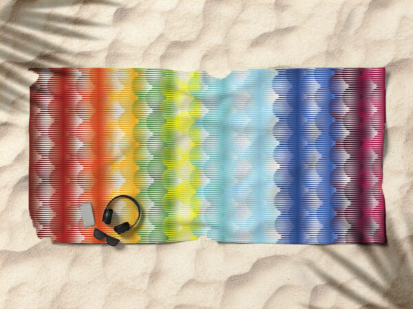 Telo mare jacquard rio 90x180