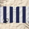 Telo mare jacquard marines 100x180