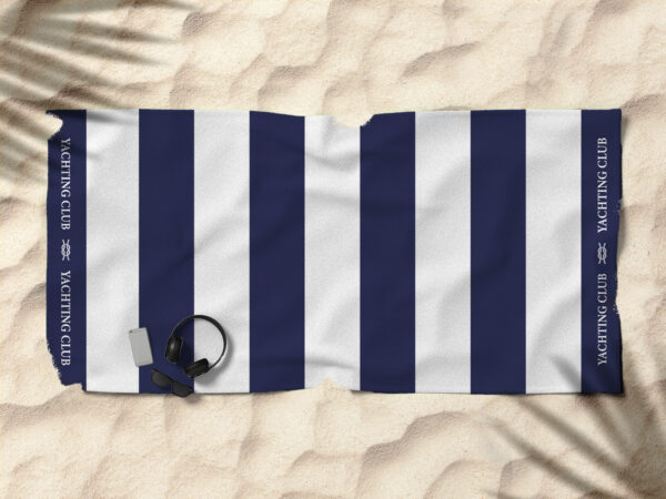 Telo mare jacquard marines 100x180