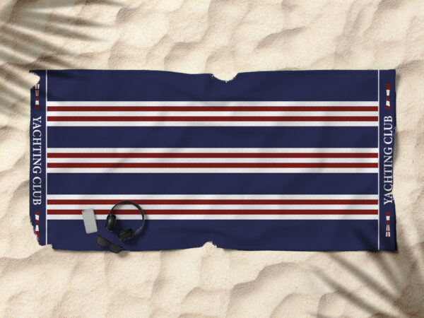 Telo mare jacquard yacht 100x180