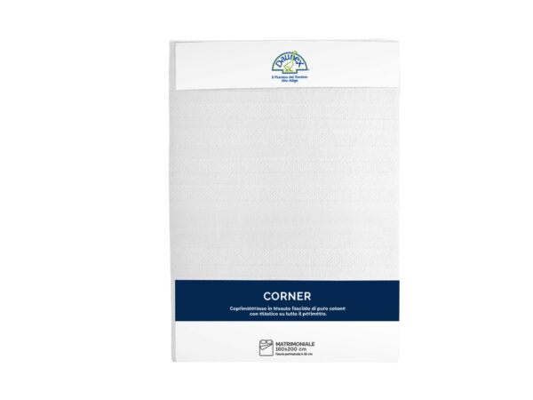 Coprimaterasso fasciato corner con elastico