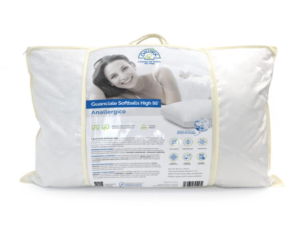 Guanciale anallergico softballs high
