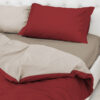 Parure copripiumino bicolor easy - no stiro