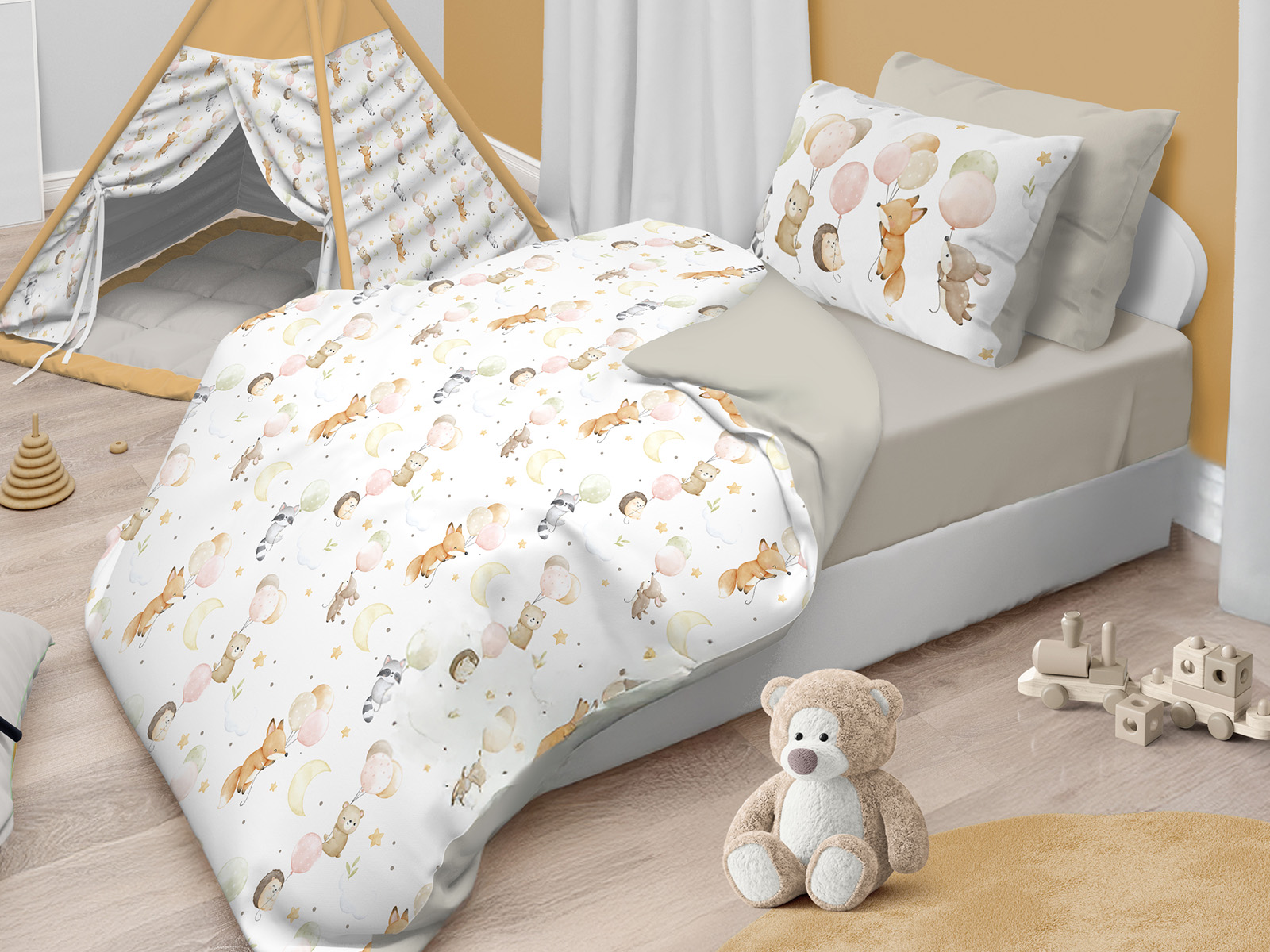 Parure baby dream dis. balls- stampa digitale