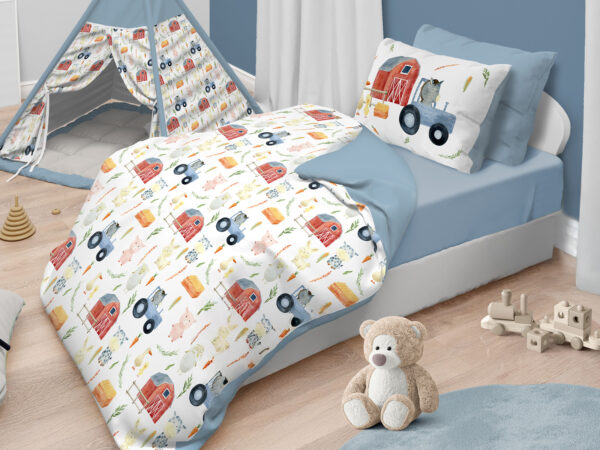 Coprip-Baby-Dream_FARM Parure baby dream dis. farm- stampa digitale