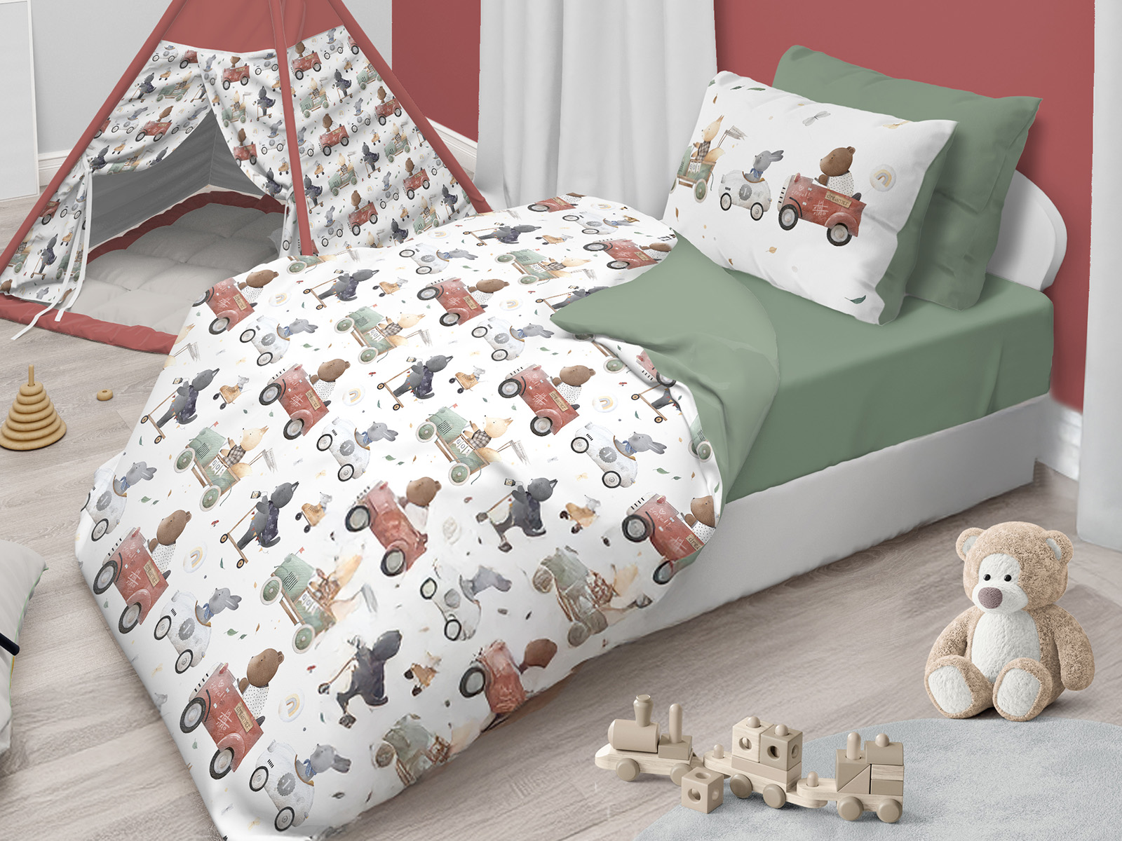 Parure baby dream dis. viaggio- stampa digitale