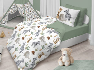 Parure baby dream dis. zebre - stampa digitale