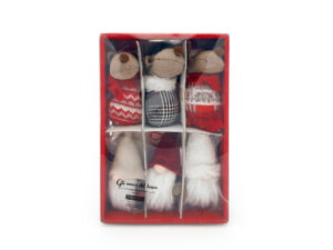 Set 6 appendini decorativi art. 8006