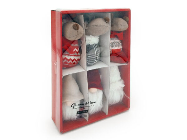 Set 6 appendini decorativi art. 8006