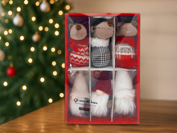 Set 6 appendini decorativi art. 8006