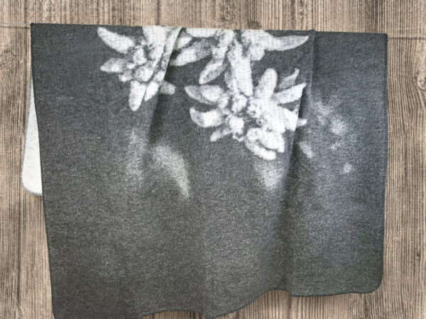 Coperta softcotton dis. edelweiss