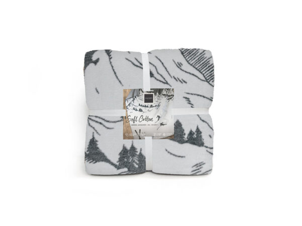 Coperta softcotton dis. sciatori