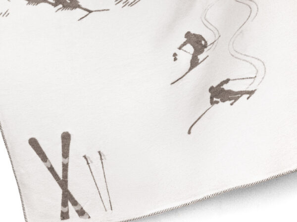 Coperta softcotton dis. sciatori