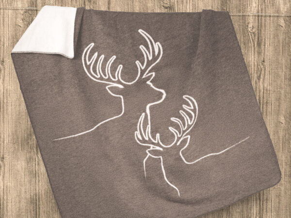 Coperta softcotton dis. stilosi