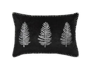 Cuscino decor aspen nero 35x60