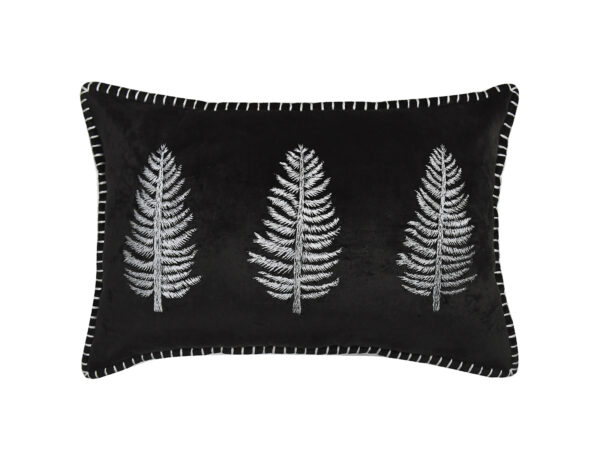 Cuscino decor aspen nero 35x60