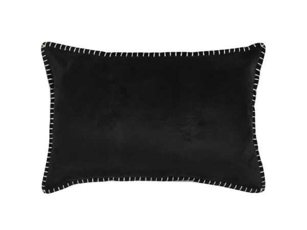 Cuscino decor aspen nero 35x60
